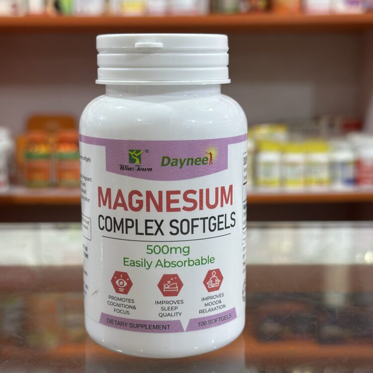 Magnesium Complex (Oxide, Citrate, Maleate) 500mg x100 Softgels