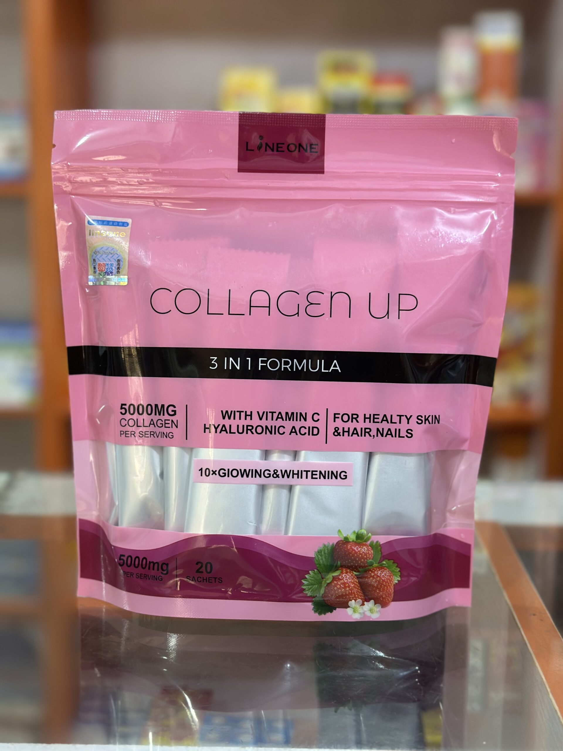 Collagen Up with Vitamin C & Hyaluronic Acid