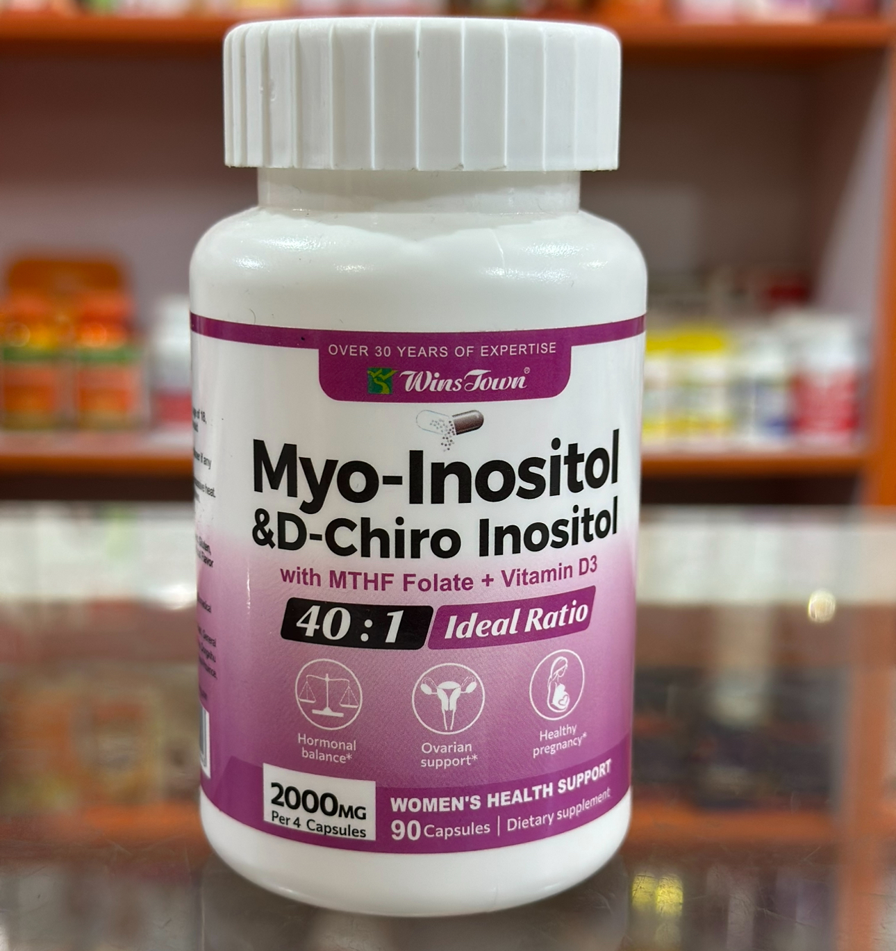 Myo-inositol x 90 Capsules
