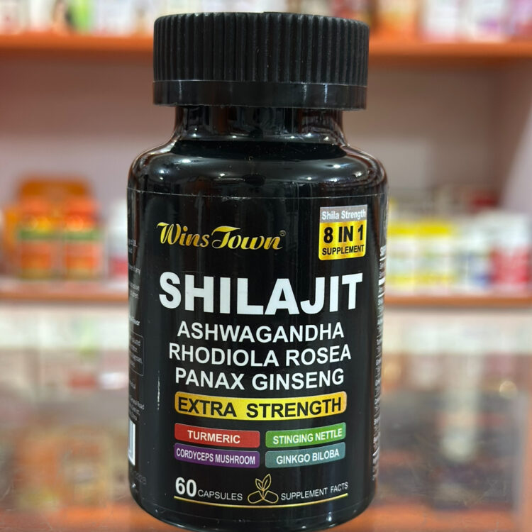 Winstown Shilajit – Ashwagandha x60 Capsules