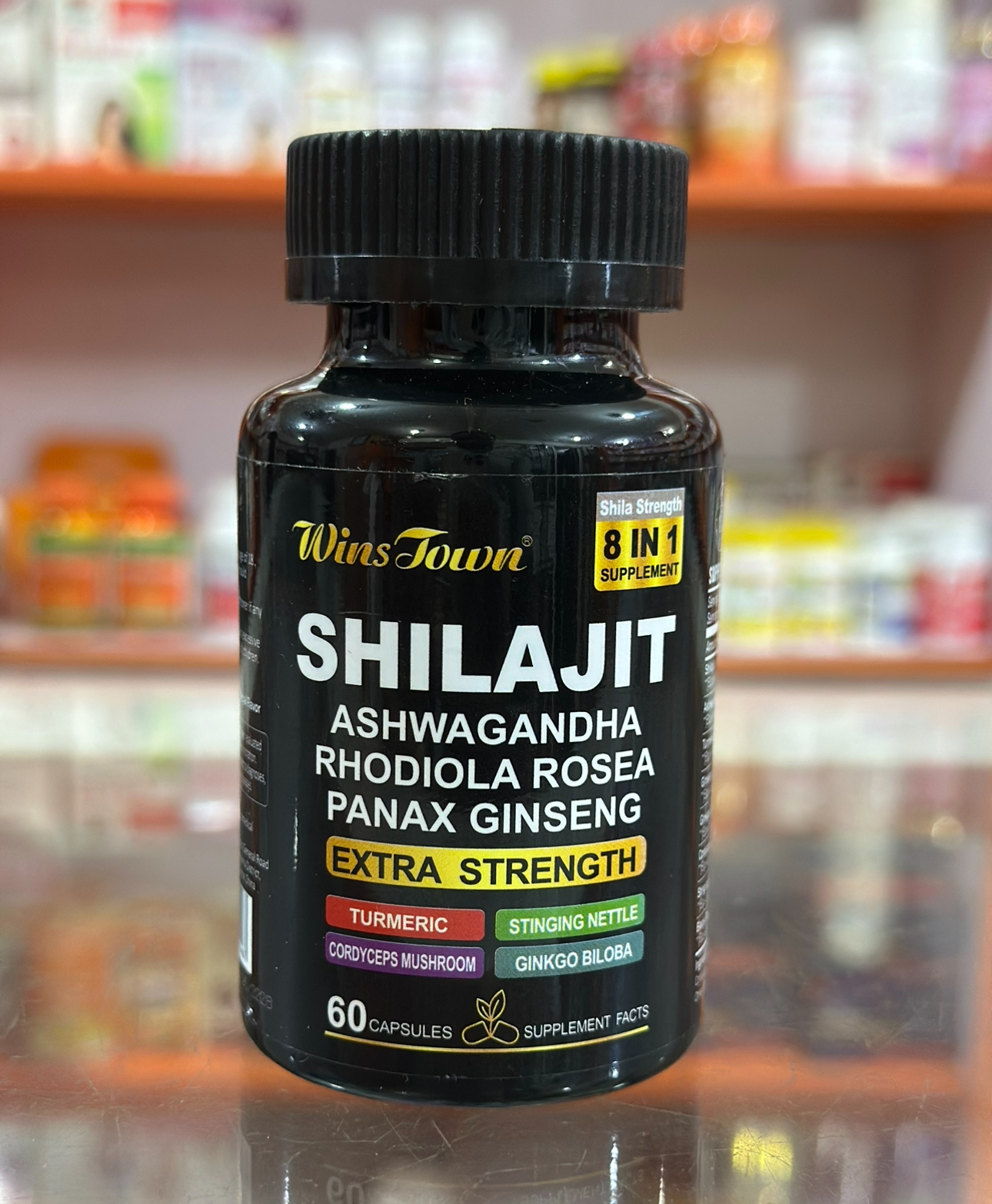 Winstown Shilajit - Ashwagandha x60 Capsules