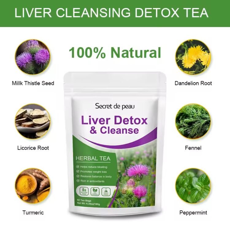 Liver Detox & Cleanse Herbal Tea Bags