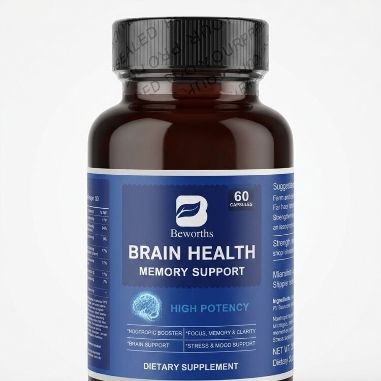 Advanced Brain Health & Memory Support Complex – 60 Capsules