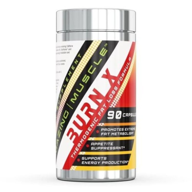 Amazing Burn X 90 Capsules – Appetite Suppressant – Promotes Far Metabolism – Supports Energy Production- With Blend of Vitamin B1, B2, B6, B12, FolicAcid, Caffeine, Green Tea, Niacin, Bioperine & More