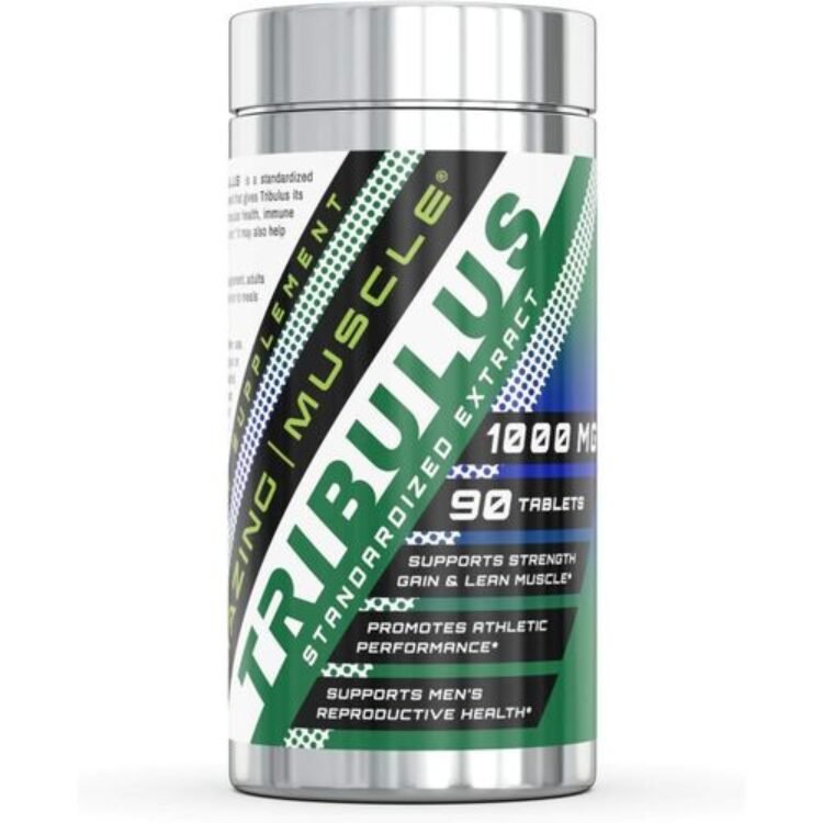 Amazing Tribulus Standardized Extract, Minimum 45% Saponins, 1000 mg – Male Performance Formula – 90 Tablets