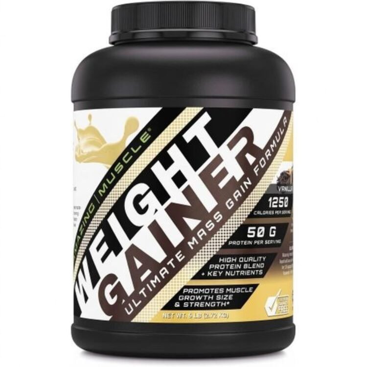 Amazing Whey Protein Gainer – 6 Lb – Supports Lean Muscle Growth & Workout Recovery