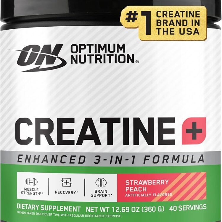 Creatine + Enhanced 3-in-1 Strawberry Peach 360G