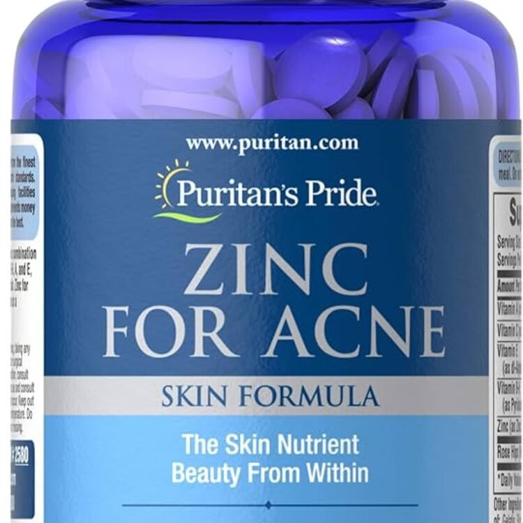 Zinc For Acne Tablets x100