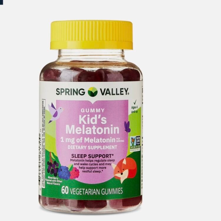 Kids melatonin 1mg Gummies x60