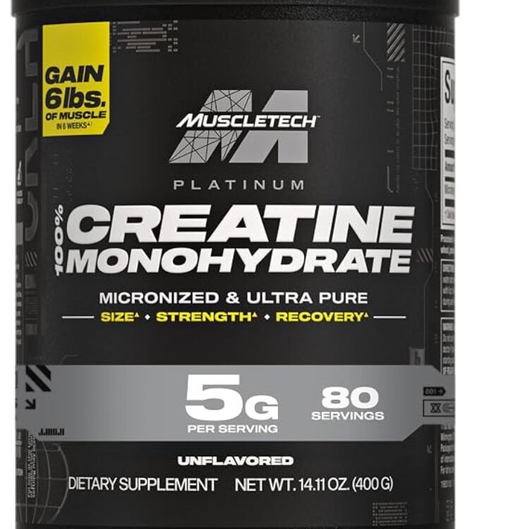 100% Micronised Creatine Monohydrate 400G Powder  – Micronized & Ultra Pure
