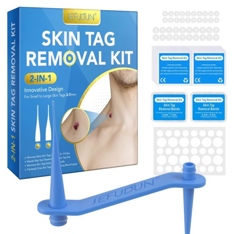 SKIN TAG REMOVAL KIT 2-IN-1 Innovative Design For Small to Large Skin Tags
