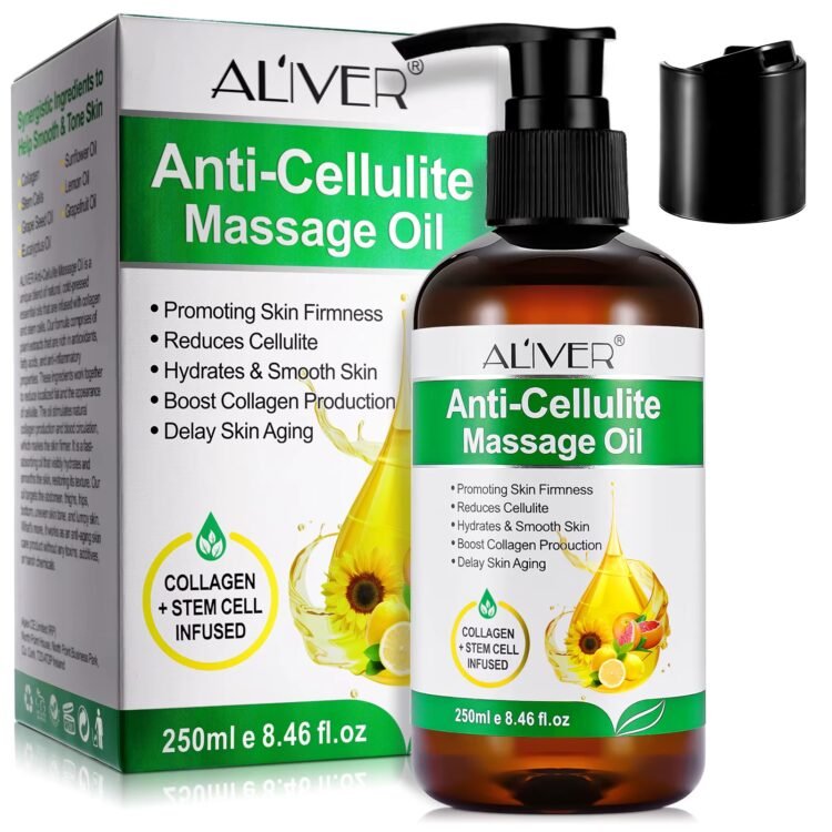 Anti-Cellulite Massage Oil – COLLAGEN + STEM CELL INFUSED