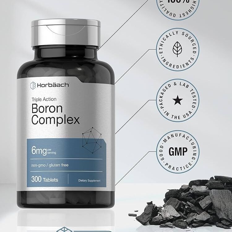 Triple Action Boron Complex – 300 Tablets